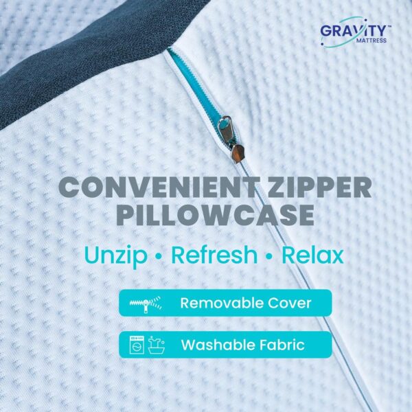 Gravity Coolest Memory Foam Pillow - Image 4
